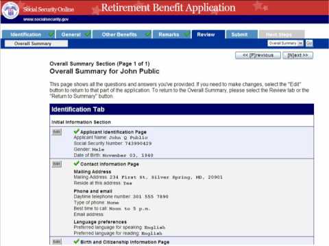 Applying for social security Benefits online part 2
