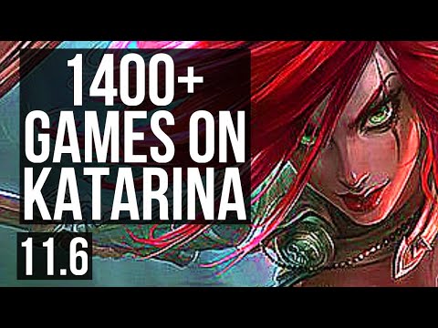 KATARINA vs SYLAS (MID) | Penta, 2.1M mastery, 1400+ games, Godlike | EUW Diamond | v11.6
