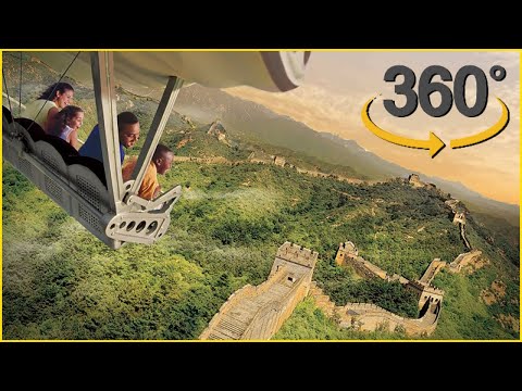 🌍 VR 360° Soarin' Around the World | Virtual Reality Flight Experience