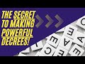 The BIBLE SECRET to making POWERFUL DECREES! | Pentecost Today with Larry Sparks