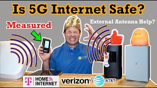 ✅ Is 5G Home Internet Safe In Your House? RF Radiation Tested - AT&T Verizon T-Mobile
