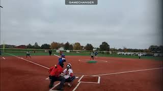Freshman Abi Monroe  Fall 23 Pitching Highlights