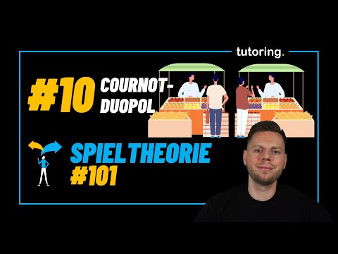 Cournot-Duopol | Reaktionsfunktion & Nash-Gleichgewicht berechnen | Spieltheorie #101