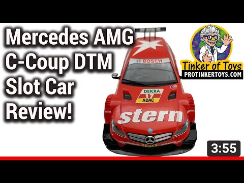Thumbnail for UNBOXING | Mercedes AMG C-Coupe DTM “Juncadella” #900584 | SCX Analog by Mercedes-AMG, Car