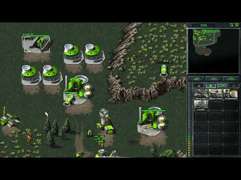 Command and Conquer 1 NOD vs 5 Hard GDI AI
