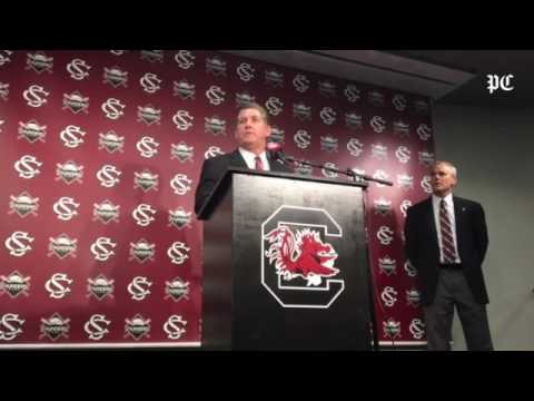 USC AD Ray Tanner on former baseball coach Chad Holbrook #sports