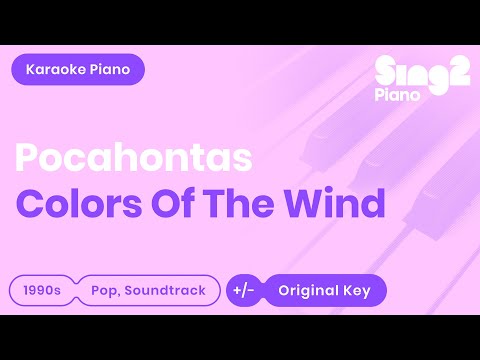 Colors of the Wind Karaoke | Pocahontas - Tori Kelly (Karaoke Piano)