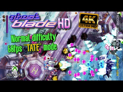 GHOST BLADE HD - Ghost ship, medium, "tate" mode, 60fps