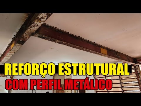 Reforço com perfil metálico
