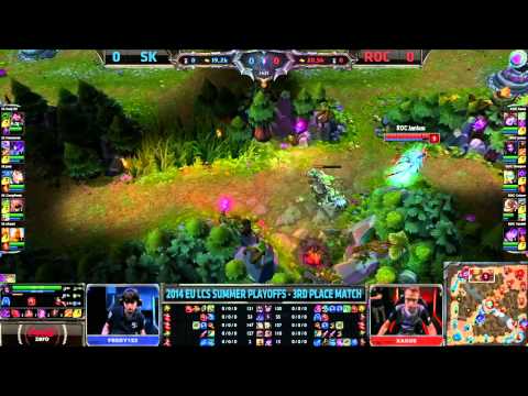 (16.08.2014) ROC vs SK G1 |  Team ROCCAT vs SK Gaming | LCS EU Summer 2014 Playoff