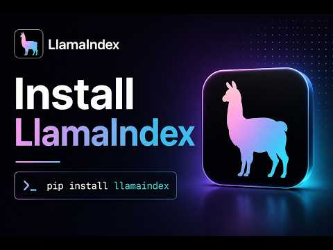 Install Llamaindex Using Pip Python Tutorial
