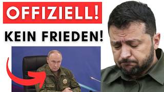 Während Trump-Selensky-Treffen: Putin räumt Friedensplan ab!