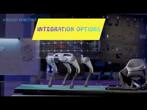 ATEAGO ROBOTIKS Quadruped Robot Embodied AI Robotics Dog Rescue Robot Dog Patrol Legged Robot ALT6