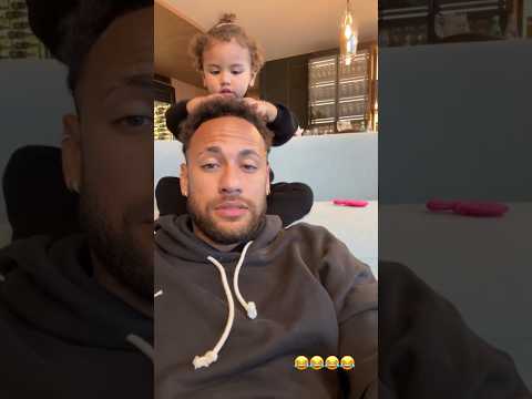 NEYMAR WITH HIS DAUGHTER MARVI #baby #neymarjr