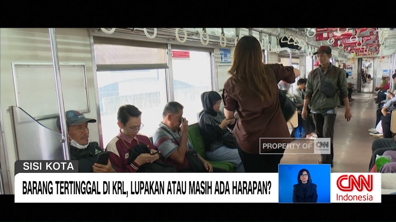 Nasib Barang Tertinggal di Gerbong KRL