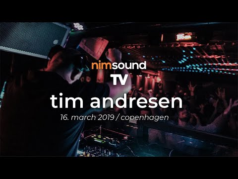 Nim Sound TV / Tim Andresen Live Dj Set @ Culture Box (16. March 2019) TECH HOUSE & TECHNO