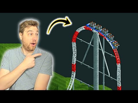 I built Top Thrill 2 in RollerCoaster Tycoon!