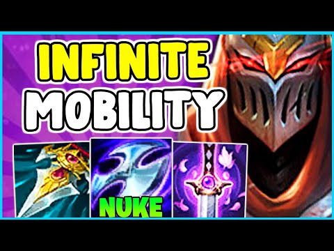 WHEN ZED HAS 4 DASHES ITS IMPOSSIBLE TO ESCAPE HIS TRIPLE Q COMBO! Zed Guide S11 - League Of Legends