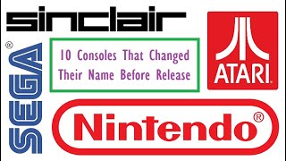 10 Consoles That Changed Their Name Before Release