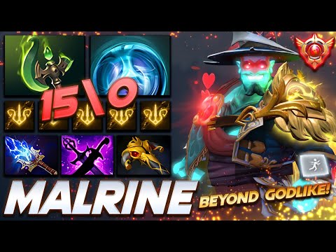 Malrine Storm Spirit BEYOND GODLIKE 15\0 - Dota 2 Pro Gameplay [Watch & Learn]