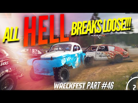 I’M LEGIT THE WORST DRIVER EVER!!! WRECKFEST CAREER MODE PLAYTHROUGH PART #46 (XBOX ONE 1080P HD)