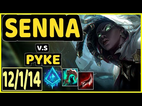 FREEZE (SENNA) vs PYKE - 12/1/14 KDA BOTTOM SUPPORT GAMEPLAY - EUW Ranked GRANDMASTER