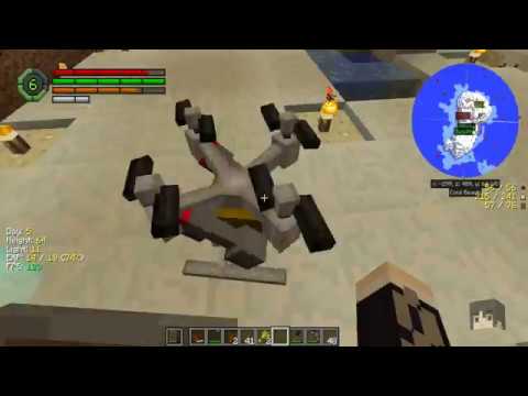 Invasion with Mindcrack s2e005 - Flying head of Guude