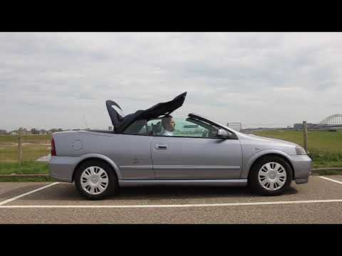 Dak openen Opel Astra cabrio 1.8 16V uit 2003
