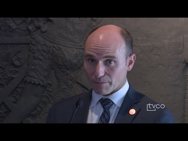 Conférence de presse du ministre Jean-Yves Duclos