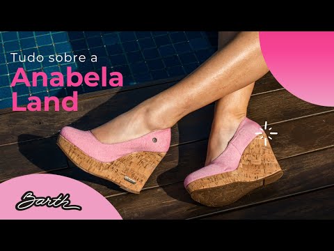 Scarpin Anabela Barth Shoes Land Lona Eco