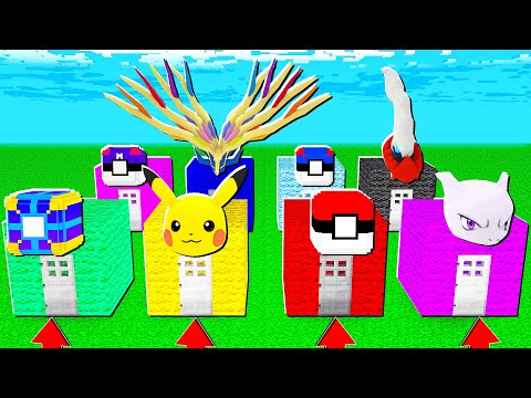 ABRA A PORTA DE LUCKY  PIXELMON OU CAPTURE O POKEMON LENDARIO - MINECRAFT PIXELMON MOD