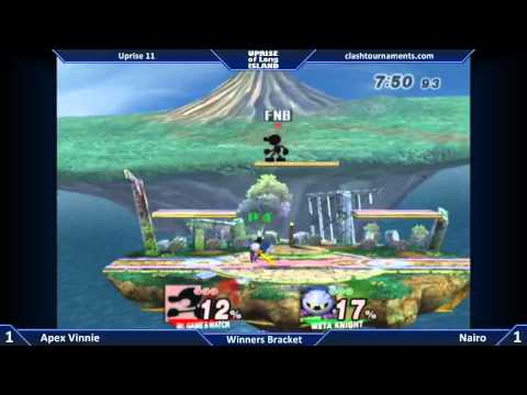 Uprise 11 - Nairo vs Apex Vinnie - SSBB