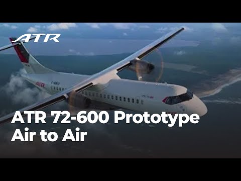 ATR 72-600 Prototype - Air to Air