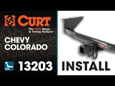 Trailer Hitch Install: CURT 13203 on a Chevy Colorado