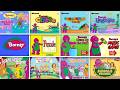 Evolution Of Barney Friends Games Start Screen Intro