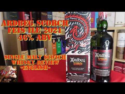 Ardbeg Scorch Feis Ile 2021 46% ABV / english  review #41 ep.126 - single malt scotch whisky -