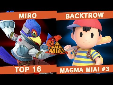 miro (Falco) vs Backtrow (Ness) - Top 16 - MAGMA MIA! #3