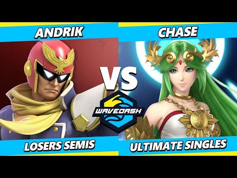Wavedash 2023 Losers Semis - Chase (Palutena) Vs. Andrik (Captain Falcon) Smash Ultimate - SSBU