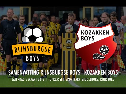 Samenvatting Rijnsburgse Boys - Kozakken Boys 15/16