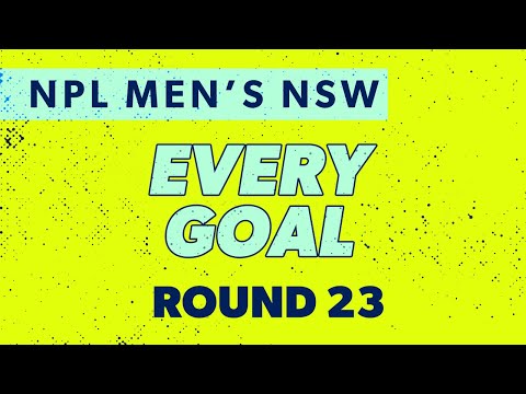 Every Goal - Round 23 - 2025 NPL Men's NSW