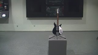 Video thumbnail for John Lennon's 1964 Rickenbacker Guitar lands in Cleveland's Rock Hall by News 5 Cleveland