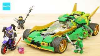 YouTube thumbnail: レゴ ニンジャゴー ニンジャ・ナイトクローラー 70641 ロイド ニャー ガーマドン ／ LEGO Ninjago Ninja Nightcrawler 70641