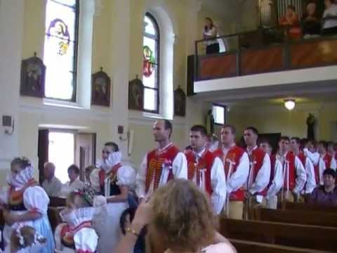 Barnabášské hody 2011, Těšany - Požehnání stárků