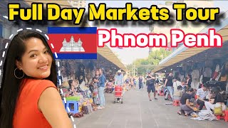Cambodia day markets Full day tour | Olympic Market & Central Market