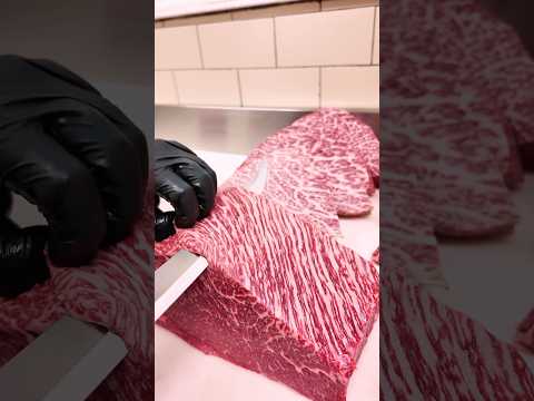 Thin Cut 🇯🇵 Wagyu Top Round 🥩 Fastest Lunch ever 🤨 #steak