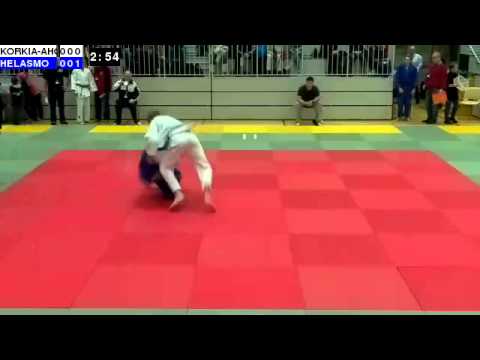 Judo U18 SM 2014: P18-60: KORKIA-AHO - HELASMO