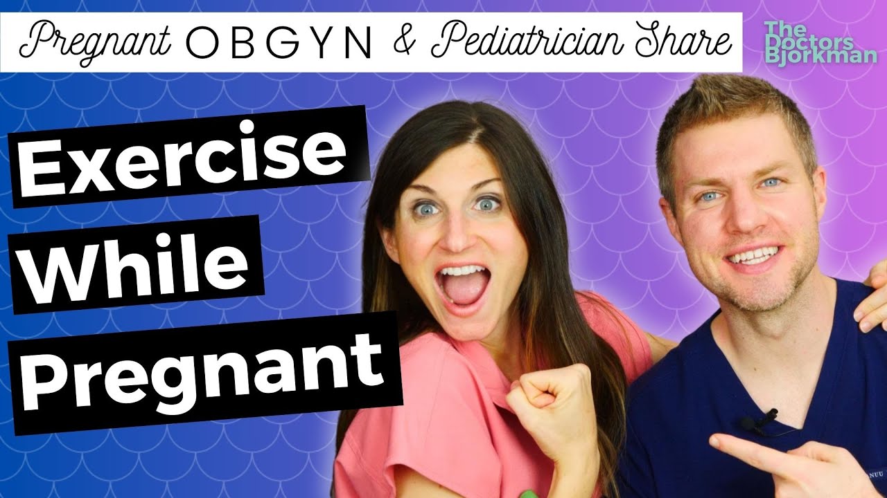 How Exercise Helps in Pregnancy: Pregnant OB/GYN Explains!