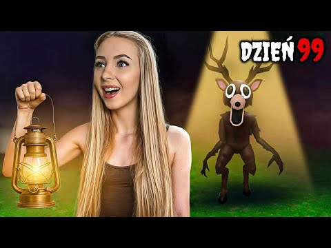 PRZETRWAŁAM 99 NOCY W LESIE!