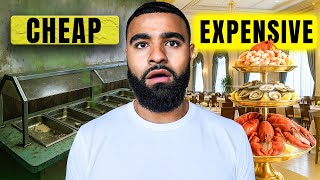 CHEAPEST Vs Most EXPENSIVE Buffet in Las Vegas