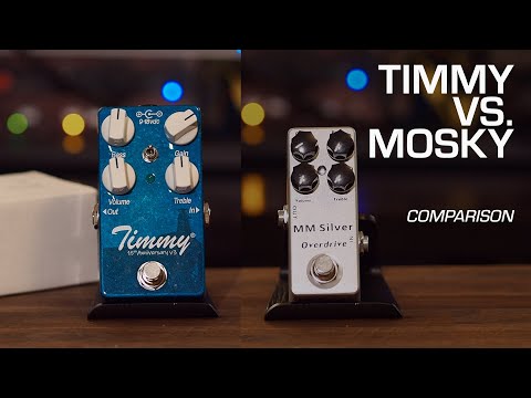 Mosky Audio MM Silver Overdrive Pedal,price include the import duty for US buyer image 7